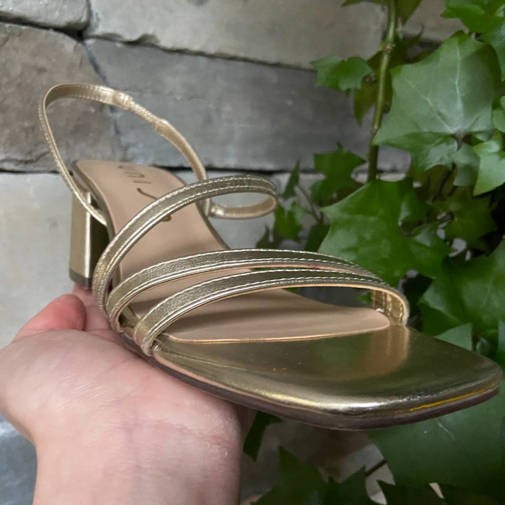COPY - Gold heels size 6.5